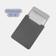 Чехол-папка для MacBook из эко-кожи раскладной 15-16" Темно-Серый (F90362643) - изображение 1