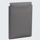 Чехол-папка для MacBook из эко-кожи раскладной 15-16" Темно-Серый (F90362643) - изображение 2