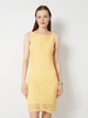 Платье короткое летнее женское Vero Moda 10344334 XS Golden Haze (5715871634869) - изображение 1