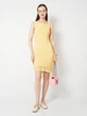 Платье короткое летнее женское Vero Moda 10344334 XS Golden Haze (5715871634869) - изображение 3