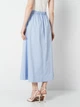 Юбка миди летняя женская Vero Moda 10346135 M Brunnera Blue (5715871945026) - изображение 2