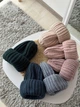 Объемная вязаная шапка с отворотом Мягкая ручной вязки One Size Белый (Шапка Джинжер 495) - изображение 6