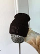 Женская с невысокой лопаткой с двойным отворотом One Size Коричневый (Шапка Miu Miu 550) - изображение 1