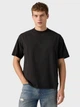 Футболка хлопковая длинная мужская Levi`s Boxy Ss Tee 0049F-0025 M Black (5401187719245) - изображение 3