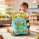 Ходунки детские TK Group пианино, звук, подвижные шестерни, сортер, погремушка, мелодии, свет Салатовый от 12 мес (HE 0841) - изображение 1