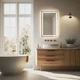 Прямоугольное зеркало ModernHome с LED-подсветкой (50х70 см) - изображение 4