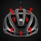 Велошолом Rockbros HC-58BK-M 55-58 см чорно-сірий (5907769386718) - зображення 7