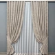 Комплект готових штор VR-Textil Жакард Sultan YL № 1206ш Сіро-бежевий 150х270 см 2 шт (33-0027) - зображення 2