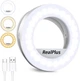 Кліпсова кільцева LED-лампа RealPlus для смартфона, ноутбука та селфі - зображення 1