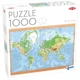 Пазл Tactic 1000 Карта мира (58263) - изображение 1