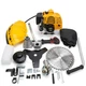 Бензокоса DeWalt DCM881N мощная мотокоса 5.4 кВт/7.3 л.с. садовый бензиновый триммер для травы и сорняков 2-тактный бензотриммер с двигателем 52 см³ - изображение 2