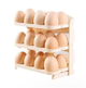 Органайзер для хранения яиц в холодильнике Folding Egg Box на 24 яйца 3 яруса (GT-241) - зображення 1