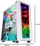 Корпус для ПК Mars Gaming MC-ART White / без БП / Белый (102067243) - изображение 6