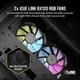 Корпус для ПК CORSAIR iCUE LINK 2500X / RGB / без ПЖ / Черный (102123112) - изображение 3