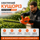 Садовый электрический кусторез Kraft&Dele KD5103 1550 Вт 510 мм для стрижки кустов моделирования живой изгороди профессиональный садовый веткорез для стрижки кустарников электрокусторез для сада электрические ножницы - изображение 3