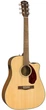 Электроакустическая гитара Fender CD-140SCE NAT - изображение 1