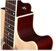 Акустическая гитара Alfabeto WG150 (3 Tone Sunburst) (T03) + чехол - изображение 4