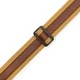Гітарний ремінь Levy's MC2CG-TAN-TAN Cotton Combo Guitar Strap – Tan Cotton with Tan Leather Strip - зображення 3
