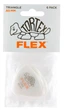 Набор медиаторов Dunlop Tortex Flex Triangle Pick .60mm - изображение 2