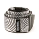 Гітарний ремінь Dunlop D6722 Jacquard Zebra Cadabra Strap - зображення 1