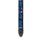 Гитарный ремень Dunlop JIMI HENDRIX BLACKLIGHT MONTEREY BLUE STRAP - изображение 3