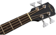 Бас-гітара Fender CB-60SCE Black WN - зображення 6