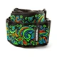 Гитарный ремень Dunlop JIMI HENDRIX BLACKLIGHT LOVE DROPS BLUE STRAP - изображение 1