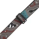 Гитарный ремень Levy's MP2DU-001 2_ Down Under Series Poly Guitar Strap - Bird and Snake - изображение 3