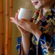 Набор для матча CAFEC OTEMAE с венчиком, чаваном и дегустационной чашкой, керамика Mino-ware (A0350FF89371) - изображение 4