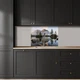 Самоклеящийся защитный фартук для кухни 60 х 80 см KitchenYeah - изображение 2