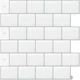Самоклеящаяся наклейка на плитку для кухни 30,5 х 30,5 см 10 шт DEWOO - изображение 1