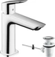 Змішувач hansgrohe Logis для раковини з зливним набором, хром 71251000 - зображення 1