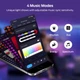 Настінні модульні Smart LED панелі соти LXQG01 RGBIC з Bluetooth та пультом, від USB (набір із 6 шт.) Білий - зображення 5