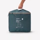 Двомесный Спальный Мешок для Кемпинга 190 x 160 см QUECHUA Comfort 10° Синий - изображение 3