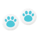 Накладки на Стики 2шт RMC Cat Paw PlayStation 5 4 3 2 1 Xbox Series One 360 Switch 2 Blue White - изображение 1