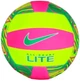 Волейбольний м'яч Nike All Court Lite Volleyball Deflated, розмір 5, синтетична шкіра, гума, машинна зшивка, колір Pink/Volt/Green(OB_B4730D997BCA) - зображення 1