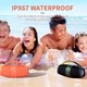 Беспроводная портативная колонка с влагозащитой IPX6 HOPESTAR H60 20W 3000mAh BT5.3 черный - изображение 3