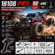 Радиоуправляемая Машинка на пульте 18108 PRO 1:18 внедорожник 4WD, 50 км/ч полный привод, LED свет 2 АКУМУЛЯТОРА - изображение 8