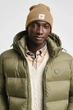 Чоловіча бежева шапка DOUBLE LAYERED BEANIE Gant OS 9910031 - изображение 2