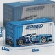 Конструктор Бугатти Bugatti Chiron Technic 1:20 спорткар синий 20см гоночная машина техник 408 дет 8768-4 - изображение 3