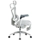 Крісло офісне з підставкою для ніг Sihoo DORO C300 Pro Mesh White with footrest - зображення 5
