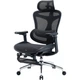 Крісло офісне з підставкою для ніг Sihoo DORO C300L Mesh Black with footrest - зображення 4