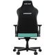 Кресло геймерское Anda Seat Kaiser 3E XL Light Blue Fabric льняная ткань 4D-подлокотники наклон 90-155° memory foam 60 кг/м³ алюминиевая база - изображение 5