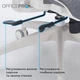 Крісло офісне OfficePro Skyline OC680-W-DG-DG - зображення 12