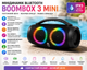 Портативная Bluetooth колонка Boombox 3 Mini RGB 10 Вт с LED подсветкой и функцией Powerbank водозащита IPX5 с ручкой для переноски - изображение 1