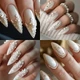 Набір перлин для декору нігтів (Half Round Pearls) - зображення 8