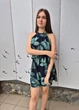 Комбинезон женский шорты з зелеными листьями G&N Синий 13889 S (на укр 42-44) - изображение 8