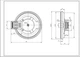 Конфорка 346971000001 для электроплиты Nord D=145mm 1000W - изображение 2