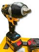 Гайковерт аккумуляторный ударный Krafftec Germany PRO 48V 8Ah 1500 Нм 3/4", желтый - изображение 5