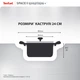Каструля з кришкою Tefal Space+ Emotion+ 24 см 5.4 л (E3284644) - зображення 3